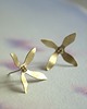 kolczyki z mosiądzu Kolczyki-kwiaty 1