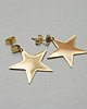 kolczyki pozłacane Alloys Collection  /Star gold/ - kolczyki 1