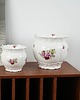 miski i misy Para porcelanowych waz z motywem róż, styl Art Deco, XX wiek 9