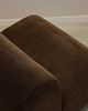 fotele Fotel brązowy, włoski design, lata 70, produkcja: Włochy 4