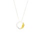 wisiory LABEL mini / glossy silver necklace 1