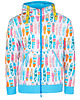 bluza z kapturem damska Bluza rozpinana "Surfing" - unisex, turkus 4