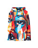 bluza z kapturem damska Bluza kangurka "Eyes" unisex 1
