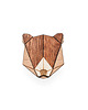broszki Oryginalna drewniana broszka Bear Brooch 2
