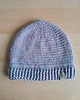 czapki damskie Pastelowa czapka handmade z wełną merino 1