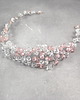 Ślubne ozdoby do włosów Glamour Rose Quartz - ślubny stroik do włosów. 6