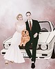 grafiki i ilustracje Personalizowany portret kolorowy 2
