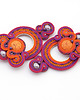 kolczyki soutache Jesienne boho kolczyki 1