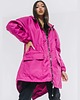kurtki damskie Kurtka ocieplana/ płaszcz typu parka fuchsia 3