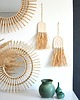 makramy 2 x zawieszka ceramiczna Tęcza 5