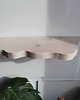 półki Półka ścienna z niewidocznym mocowaniem- bielona 58 cm 9