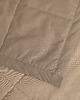 koce i narzuty Narzuta pikowana light brown/beige 260 x 220 cm 3