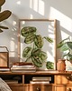 obrazy Maranta akwarela botaniczna ręcznie malowana oryginał 1