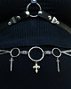 paski damskie Chain mail goth style *Fight for me* łańcuszkowy pasek stal nierdzewna 2