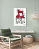 plakaty PLAKAT dekoracyjny pop art  muzyka Keith Haring grafika 4