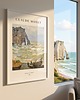 plakaty PLAKAT Monet, sztorm obraz, sztuka ścienna, pejzaż morski 2