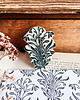 stemple Ręcznie robiony stempel do scrapbookingu, polny kwiat w stylu art nouveau 2
