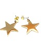 kolczyki pozłacane Alloys Collection  /Star gold/ - kolczyki 1
