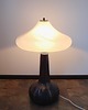 lampy stołowe Ceramiczna lampa Lawa Vintage z lat 70 5
