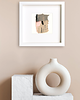obrazy Obraz abstrakcja w ramce 27x27. Mineral 3