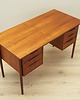 biurka Biurko tekowe, duński design, lata 70, produkcja: Dania 2