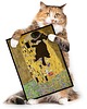 plakaty Plakat- Gustav Klimt - pocałunek .. kota 3