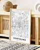plakaty Plakat Mapa Dortmund 4