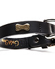 smycze i obroże dla psów i kotów Obroża Classy Black (szerokość 1,5 cm) 1