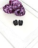 kolczyki soutache Kolczyki z hematytem czarne 3