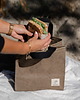 torby na zakupy Lunch bag - Torba na lunch - wegańska skóra - brązowa 2