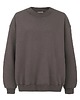 bluza bez kaptura damska Bluza bawełniana cheer long cacao 2