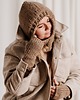 czapki damskie Balaclava wełniana czapka kominiarka z wełny peruwiańskiej WOOLY czarna 4