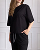 t-shirt damskie Bluzka Gabriela czarna 1
