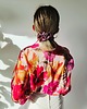 gumki do włosów Gumka jedwabna, scrunchie, frotka rose gold MAXI 1