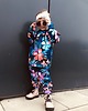 bluzy dla dziewczynki Bluza Zamek Dziewczynka DR.CROW Colourful Flowers 2