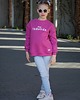 bluzy dla dziewczynki Bluza dziecięca MINI TRAVELER - magenta 1