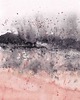 grafiki i ilustracje Blush Pejzaż abstrakcyjny malowany akwarelą 1