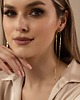 kolczyki pozłacane Kolczyki pozłacane eleganckie żmijki 1