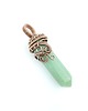 wisiory Wisiorek z awenturynem wire wrapping 8