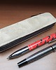 piórniki Etui na pióra  na dwie sztuki  N2jpopielwelur 3