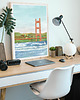 plakaty San Francisco - vintage plakat 50x70 cm giclee 2