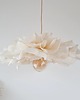 lampy do pokoju dziecka Delikatna lampa wisząca -kremowy kwiat 1