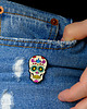 przypinki Pin czaszka "De Muertos" 4