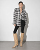 koszule damskie Koszula Intense wool black white poduchy 2