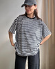 t-shirt damskie T-shirt Cheer oversize stripes 2
