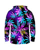 bluzy męskie Męska Bluza z kapturem Weed 1