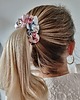 gumki do włosów Gumka jedwabna, scrunchie, wiosenne kwiaty MINI 5