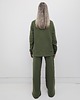 komplety damskie Kamiko luźny komplet z długą bluzą - Khaki 4