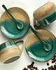 filiżanki Zestaw dla dwojga  filiżanka ceramiczna  - Rajska plaża 2