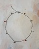 chokery Naszyjnik choker ROOTS łańcuszek jaspis czerwony, jaspis dalmatyński, howlit 1